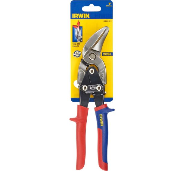 Lot de 5 cisailles chantourneuse 20SL - Incurvée à gauche