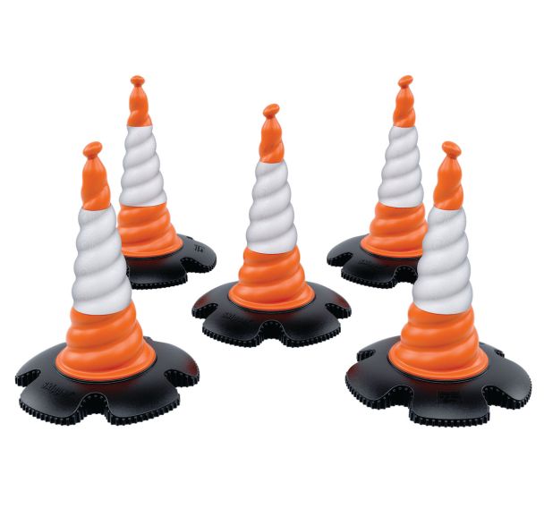 Lot de 5 cônes de signalisation Skipper