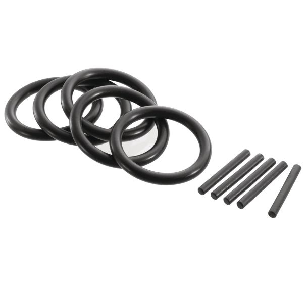 Lot de 5 joncs et 5 bagues pour douilles Impact 1/2''