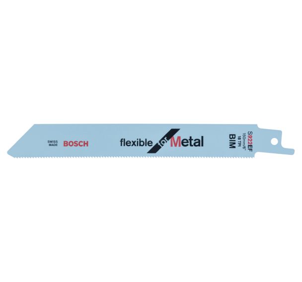 Lot de 5 lames de scie sabre pour métal - Bosch