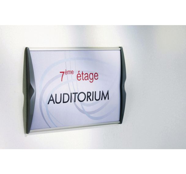 Lot de 5 plaques de signalisation format A4