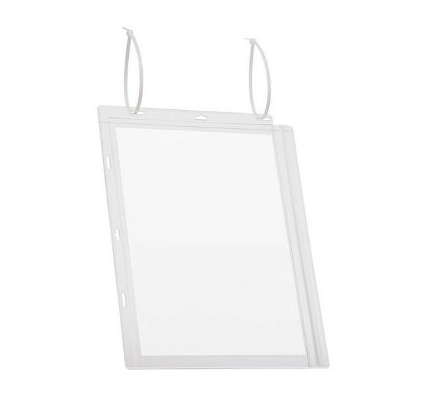 Lot de 5 pochettes étanches A4 avec serre-câbles - DURABLE