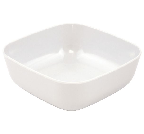 Lot de 5 raviers carrés mélamine Plastorex