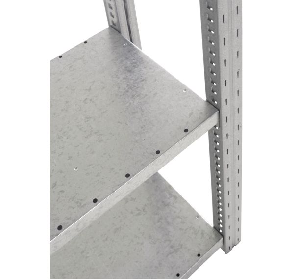 Lot de 5 tablettes pour rayonnage Advance - Longueur 110 ou 135 cm