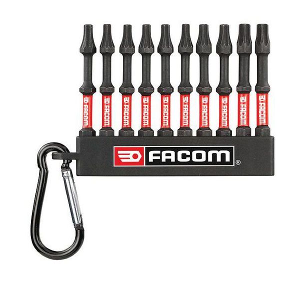 Lot de 60 10 Embouts Impact Sur Support T20X6, T25X2, T30X2