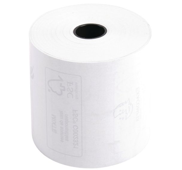 Lot de 60 Bobine 1pli therm 55g 57x60x12 tickets de caisse et CB