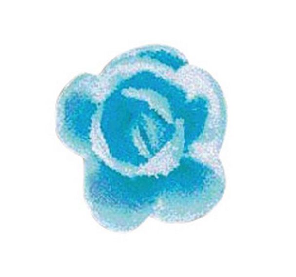 Lot de 60 Décor comestible mini rose cristallisée