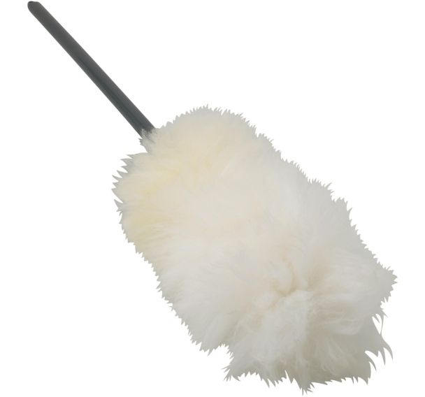 Lot de 60 Plumeau en laine, 710 - 1090 mm, Ø17 mm, Grise