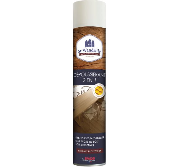 Lot de 6 Aérosol dépoussiérant nourrissant 2 en 1 de 1500 ml