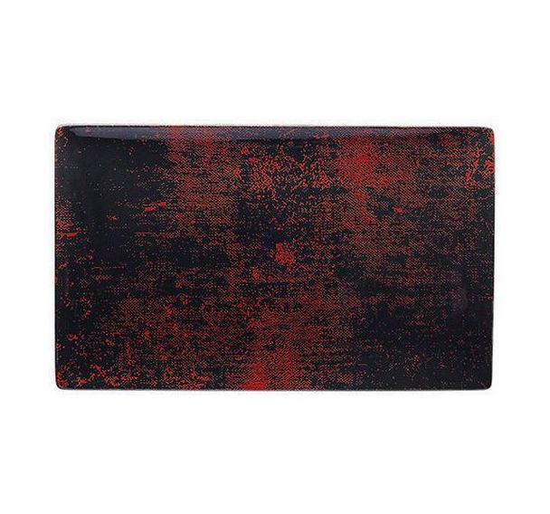 Lot de 6 Assiette rectangulaire Mars - 34,5x21 cm