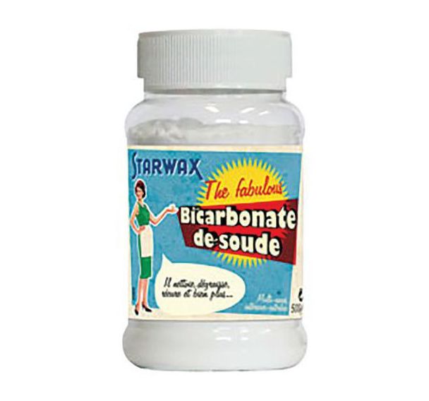Lot de 6 Bicarbonate de soude 500g pour entretien