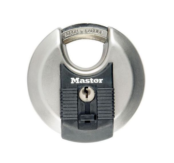 Lot de 6 Cadenas à clés en inox Excell rond M50EURDCC - Master Lock