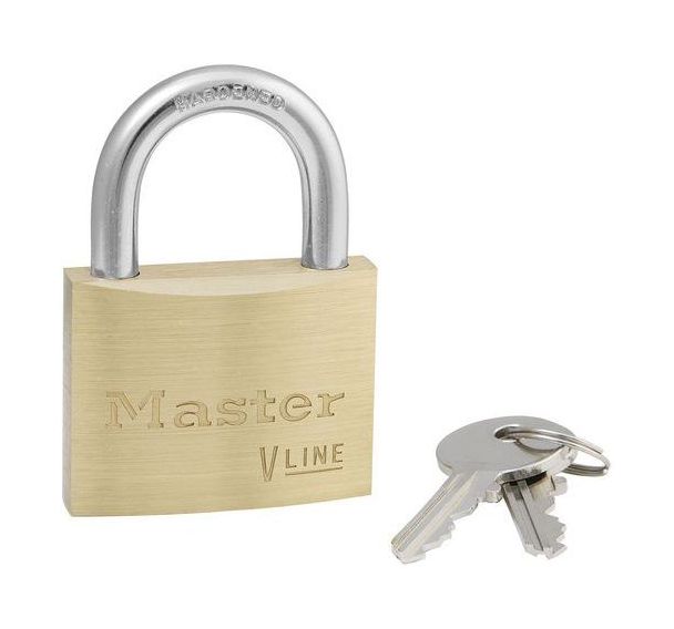 Lot de 6 Cadenas à clés en laiton nº4150 - 50mm