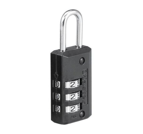 Lot de 6 Cadenas à combinaison programmable zinc 646EURD