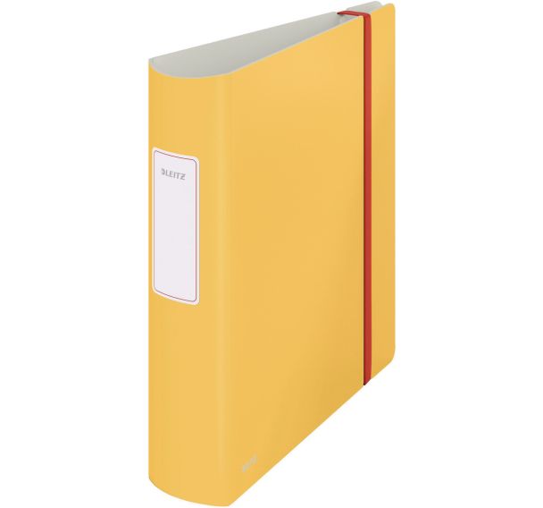 Lot de 6 Classeur levier Active Cosy 82 mm - jaune - Leitz