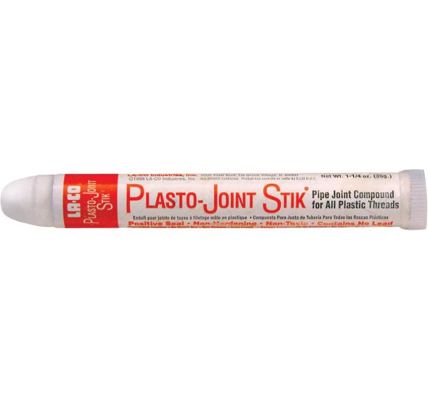 Lot de 6 Composé d'étanchéité pour filets en plastique Plasto Joint