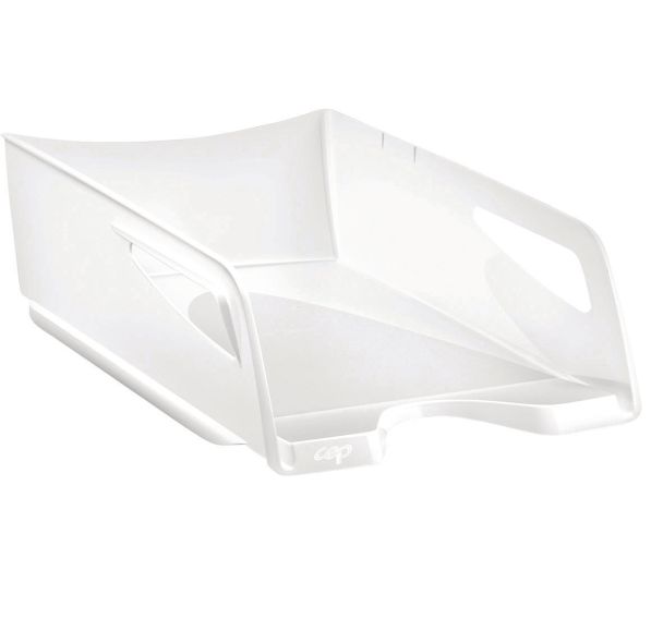 Lot de 6 Corbeille à courrier maxi blanc 220+ - CEP