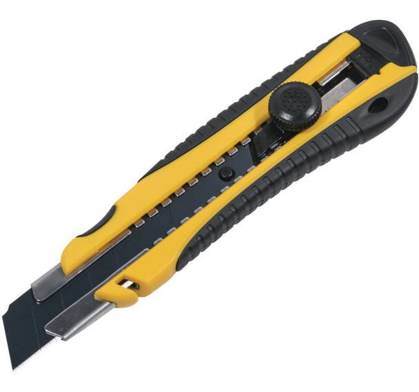 Lot de 6 Cutter Pro bi-matière avec molette à lame SK2 - 25mm