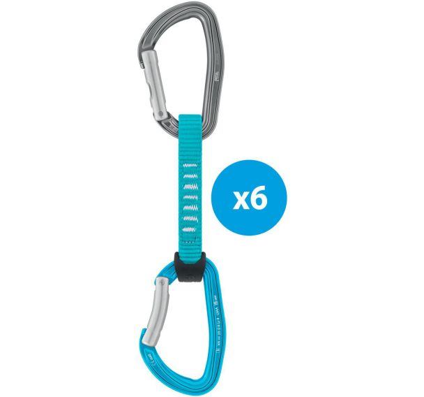 Lot de 6 Dégaines - Petzl - Djinn axess - 11 cm