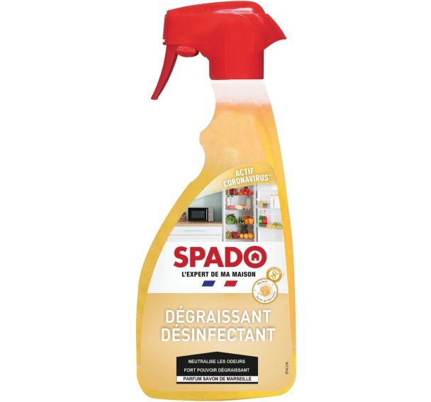 Lot de 6 Dégraissant désinfectant cuisine 500 ml