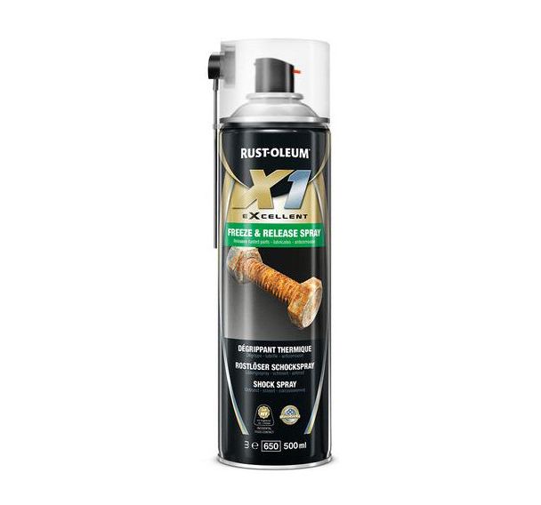 Lot de 6 Dégrippant thermique Aérosol X1 Excellent 500mL