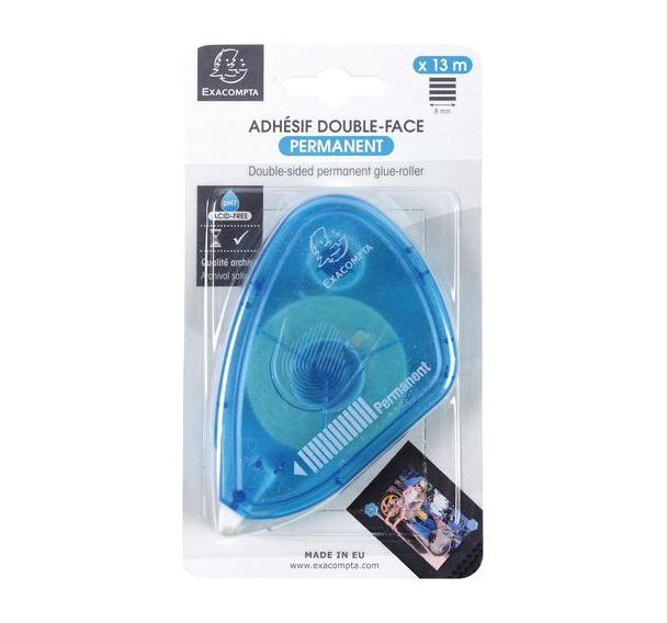 Lot de 6 Dérouleur d'adhésif double-face permanent pour photos