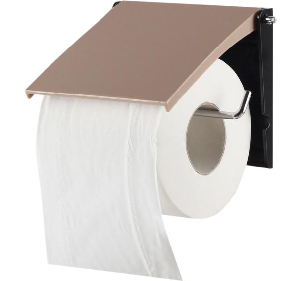 Lot de 6 Dérouleur papier toilette Natural - Plastique