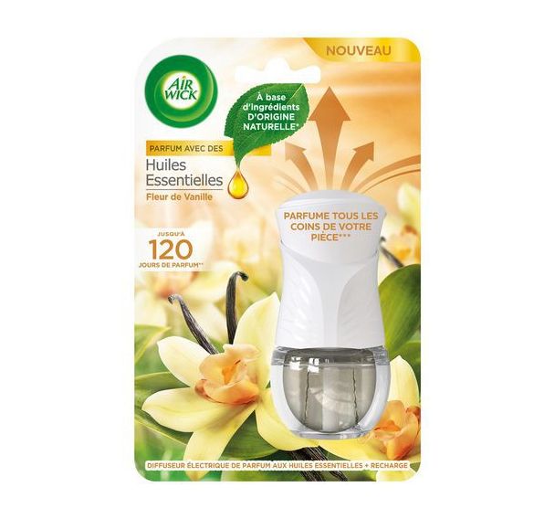 Lot de 6 Diffuseur électrique avec recharge fleur de vanille -Airwick