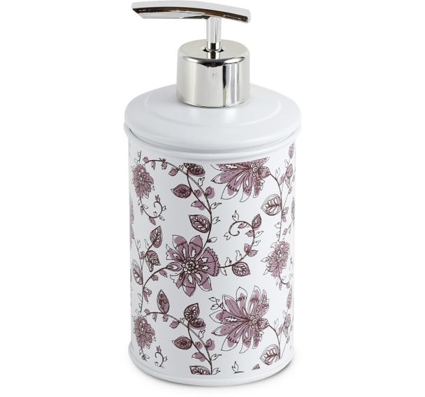 Lot de 6 Distributeur de savon en métal Bohème chic