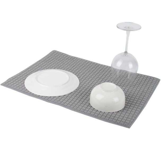 Lot de 6 Egouttoir microfibre antidérapante