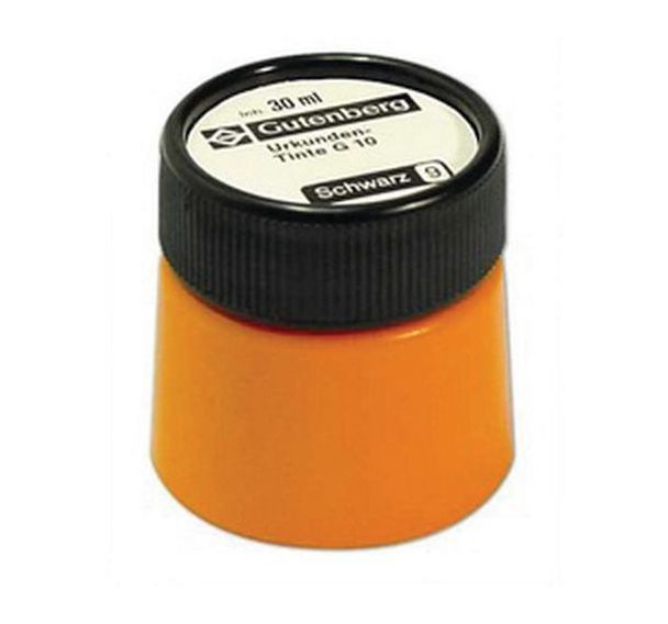 Lot de 6 Encre pour actes Gutenberg 30 ml