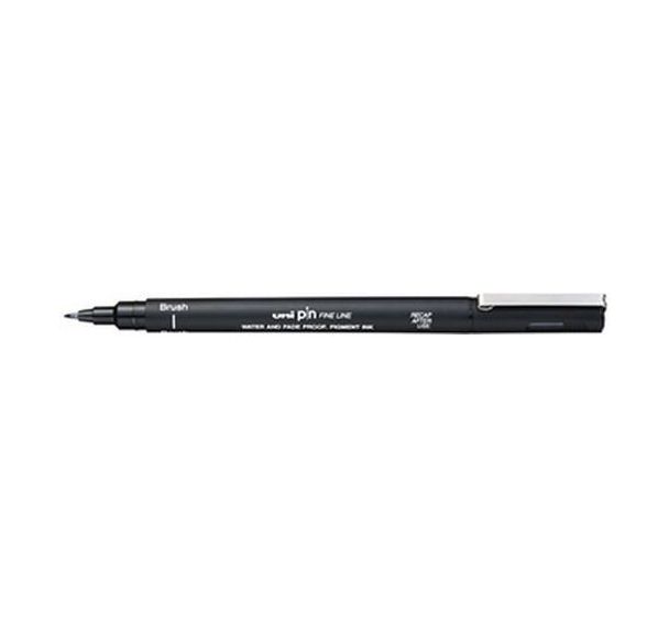 Lot de 6 Feutre technique PIN 000200BR N, pointe brush