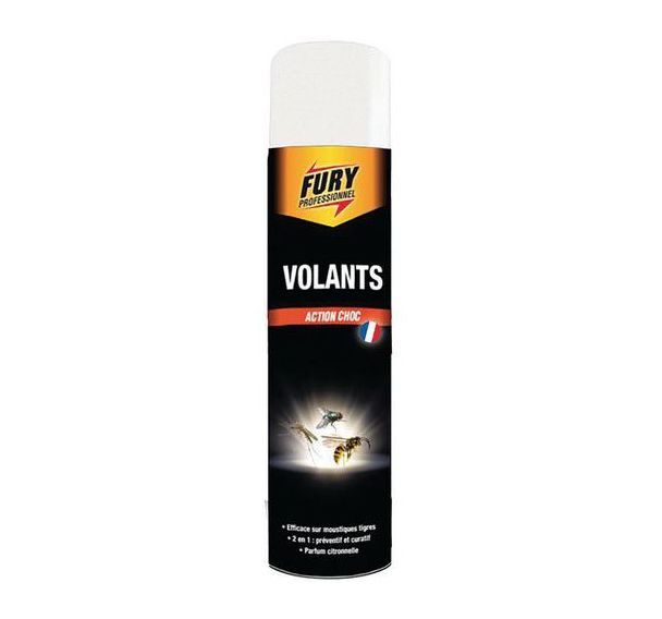 Lot de 6 Fury tous volants 400ml - 6 aérosols