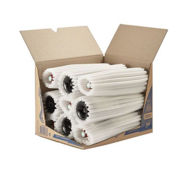 Lot de 6 Gaine de protection cannelée mousse haute densité - Mottez