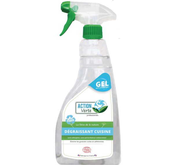 Lot de 6 Gel dégraissant cuisine Ecocert 750 ml lot de 6