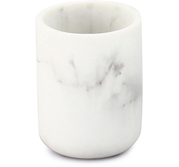 Lot de 6 Gobelet en polyrésine et bois Marbre