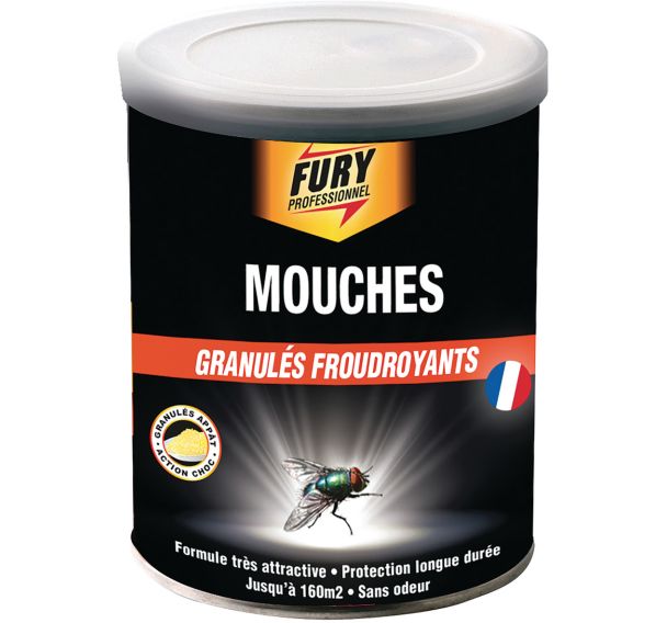 Lot de 6 Granulés pour mouches de 400 g