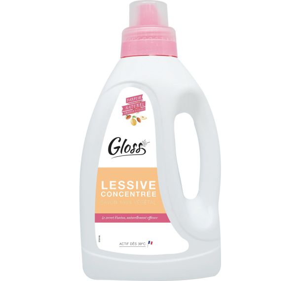 Lot de 6 Lessive au savon végétal amande et coing 750ml