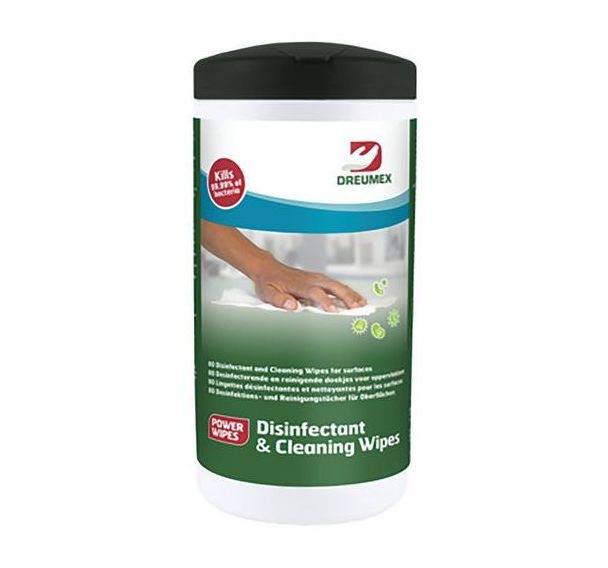 Lot de 6 Lingettes désinfectantes Dreumex