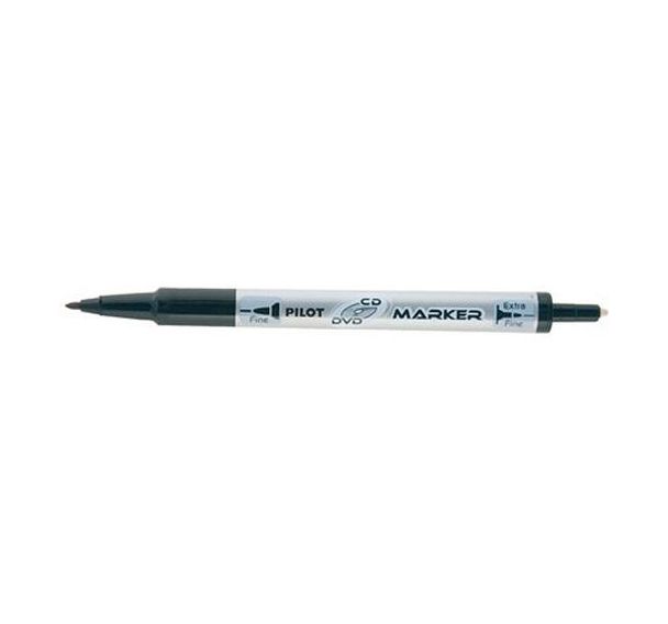 Lot de 6 Marqueur permanent ''Marker Twin'' CD/DVD