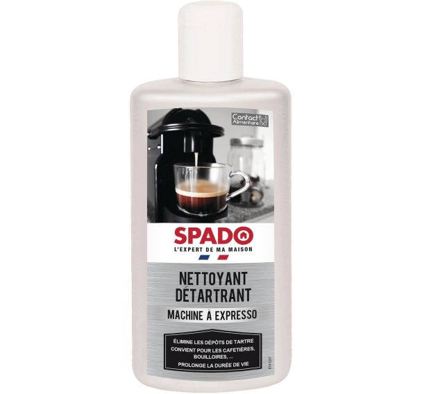 Lot de 6 Nettoyant détartrant machines expresso en flacon de 250 ml