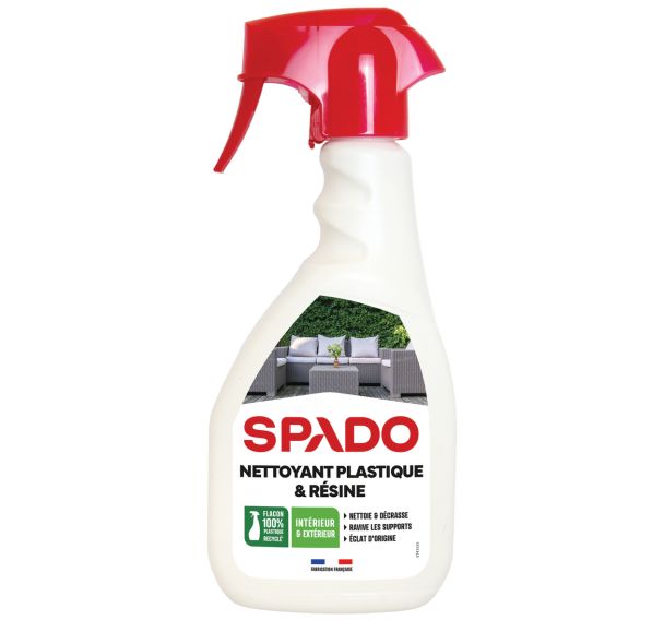 Lot de 6 Nettoyant meubles de jardin plastique - 500 ml - Spado