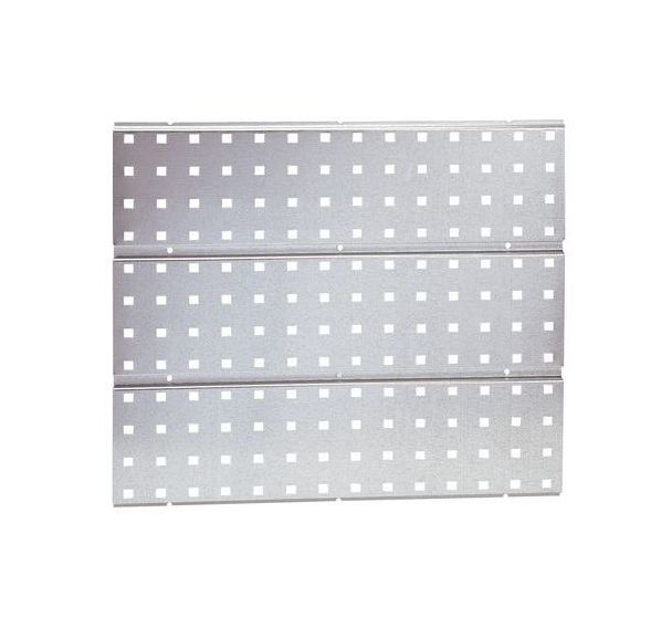 Lot de 6 Panneau mural en acier galvanisé pour clips