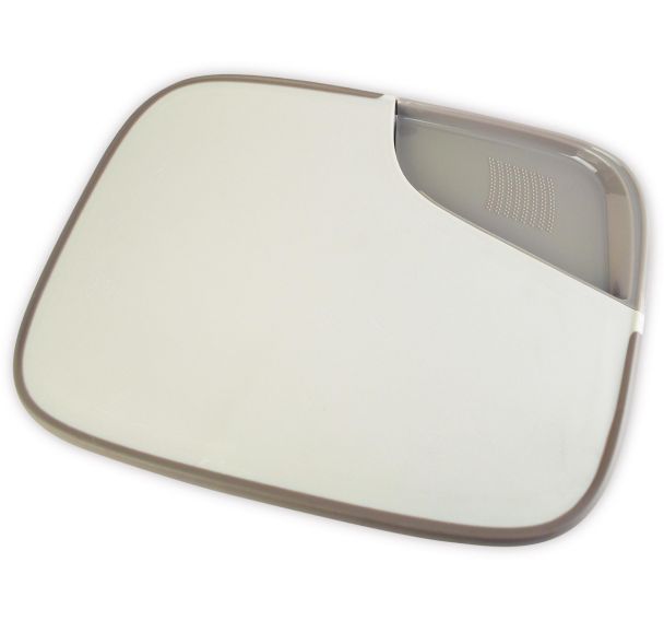 Lot de 6 Planche à découper réversible avec récupérateur