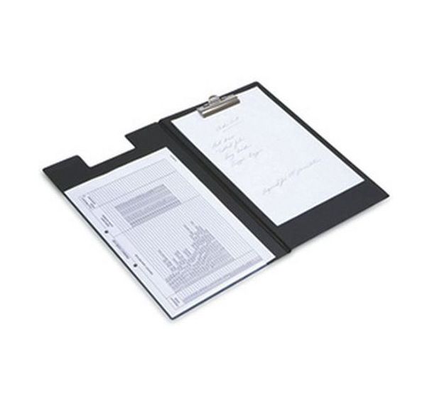 Lot de 6 Pochette porte-bloc, A4, plastifié, PVC grainé