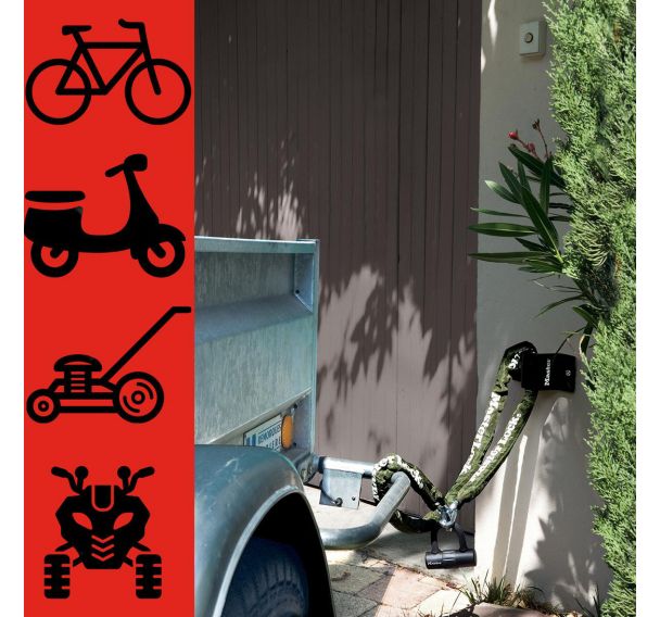 Lot de 6 Point d'ancrage au sol ou mur