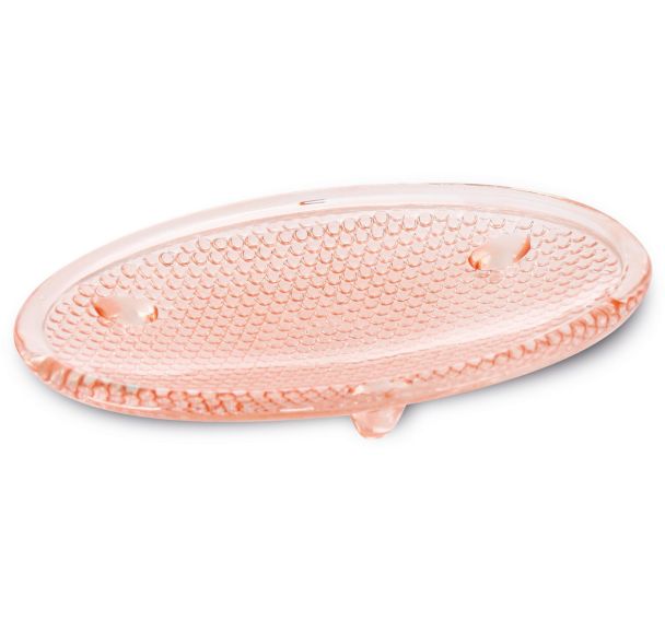 Lot de 6 Porte savon en verre Charme