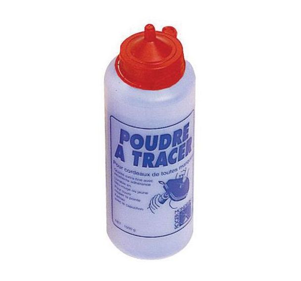 Lot de 6 Poudre à tracer - Rouge - 1kg