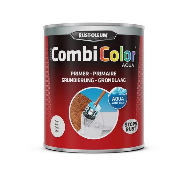 Lot de 6 Primaire Antirouille CombiPrimer Aqua 750mL
