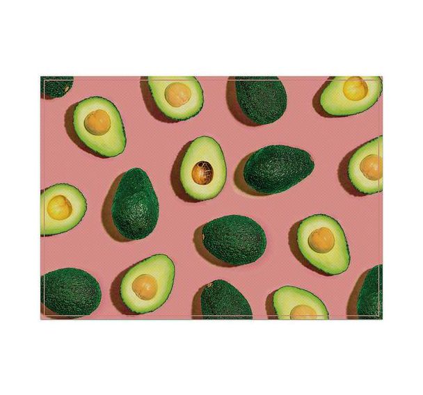 Lot de 6 Sets De Table Avocat Rose